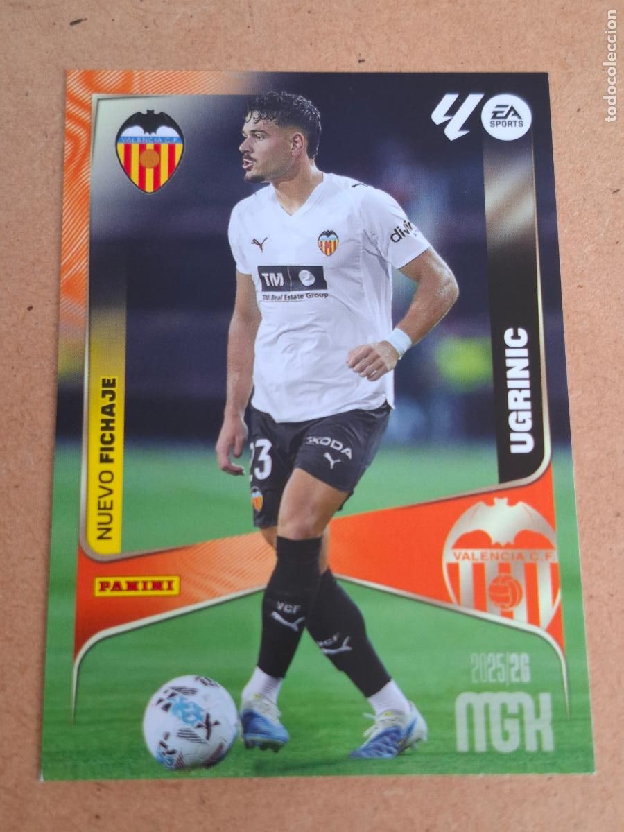 Cromos de f&uacute;tbol: MEGACRACKS 2025 2026 25 26 - 470 UGRINIC - VALENCIA CF - CP13