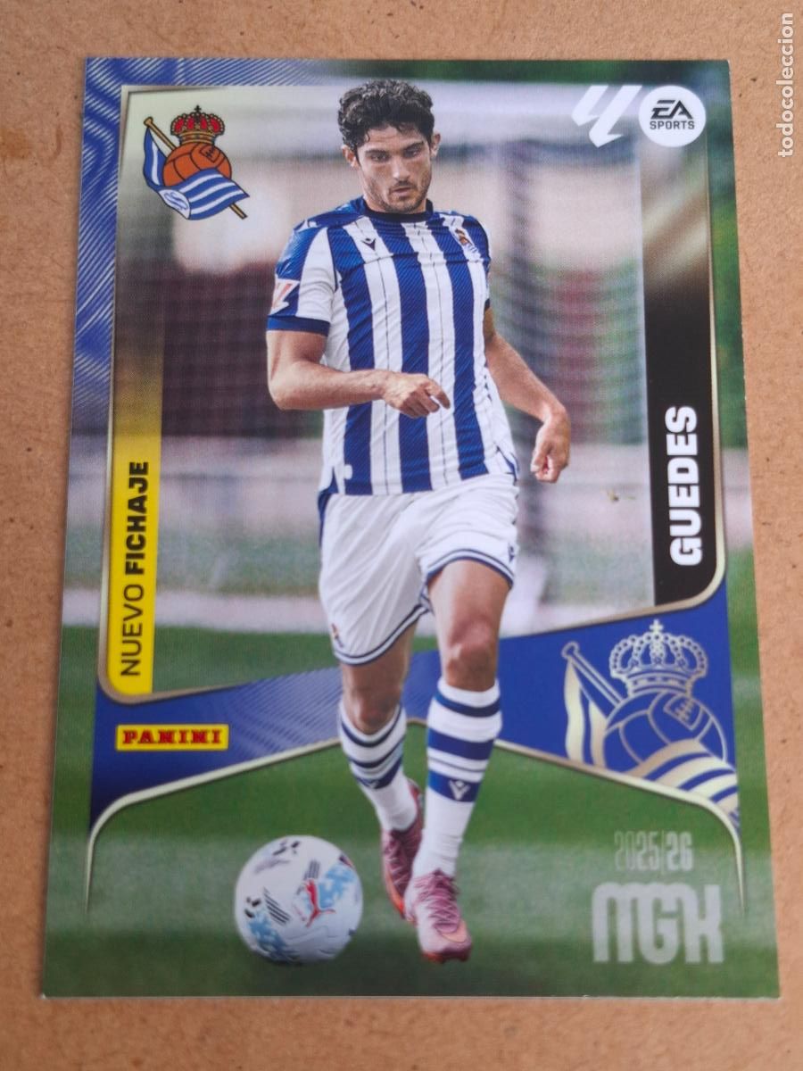Cromos de Futebol: MEGACRACKS 2025 2026 25 26 - 472 GUEDES - REAL SOCIEDAD - CP13