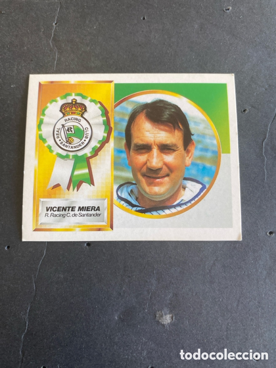 Cromos de Futebol: Cromo liga 94/95 Racing Santander nunca pegado