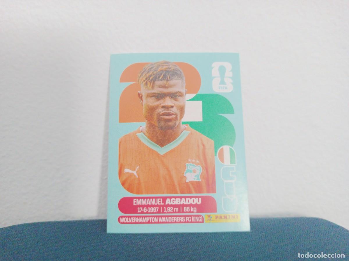 Cromos de Futebol: CIV 8 EMMANUEL AGBADOU BASE COTE D'IVOIRE CROMO MUNDIAL STICKERS 2026 26