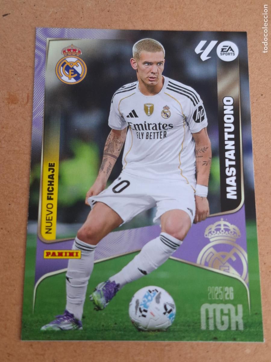 Cromos de Futebol: MEGACRACKS 2025 2026 25 26 - 476 MASTANTUONO - REAL MADRID - CP13