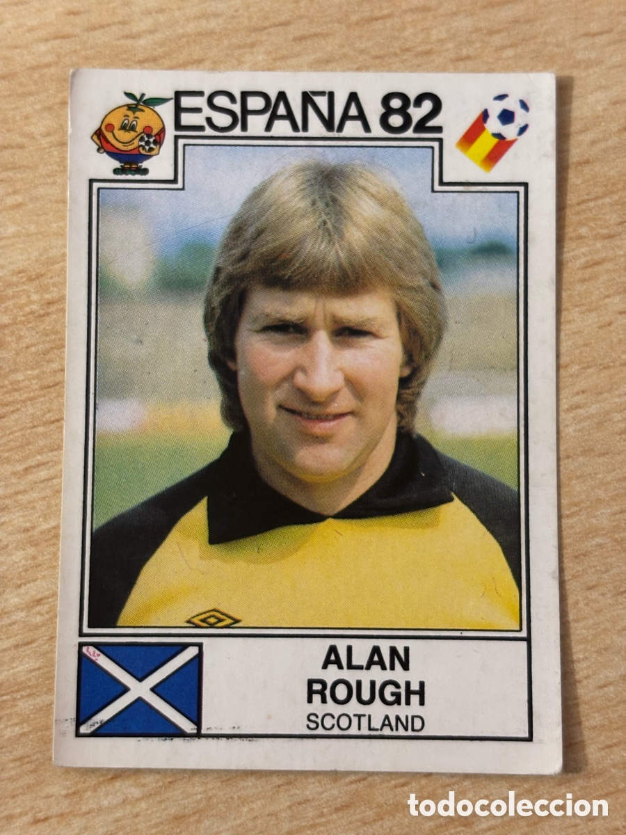 Cromos de f&uacute;tbol: # 402 Alan Rough Escocia Mundial Espa&ntilde;a 82 sin pegar Panini