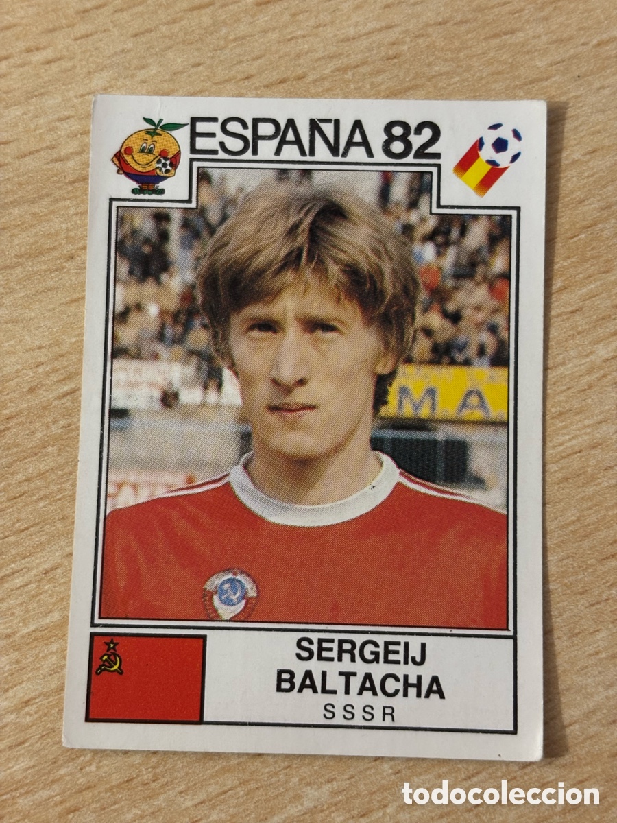 Cromos de Futebol: # 387 Sergeij Baltacha URSS Mundial Espa&ntilde;a 82 sin pegar Panini
