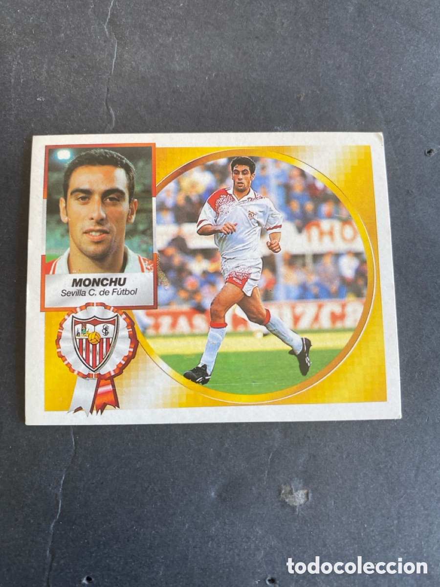 Cromos de f&uacute;tbol: Cromo liga 94/95 Sevilla nunca pegado