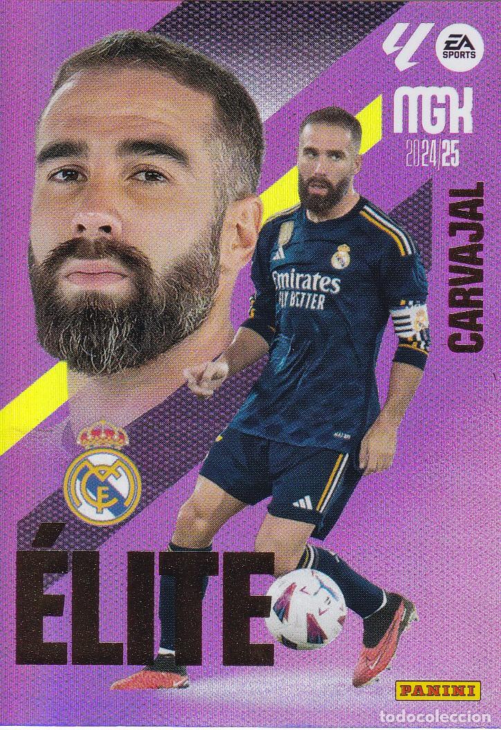Cromos de f&uacute;tbol: MGK 2024-25 * CARVAJAL N&ordm; 2 - &Eacute;LITE * (NUEVO DE SOBRE) (A-3)
