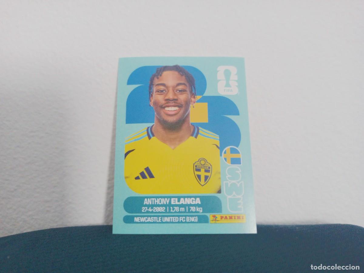 Cromos de f&uacute;tbol: SWE 18 ANTHONY ELANGA SWEDEN CROMO MUNDIAL STICKERS 2026 26