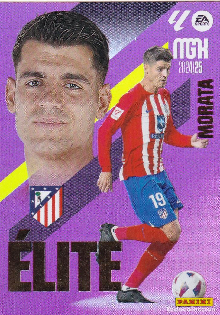 Cromos de f&uacute;tbol: MGK 2024-25 * MORATA N&ordm; 10 - &Eacute;LITE * (NUEVO DE SOBRE) (A-3)