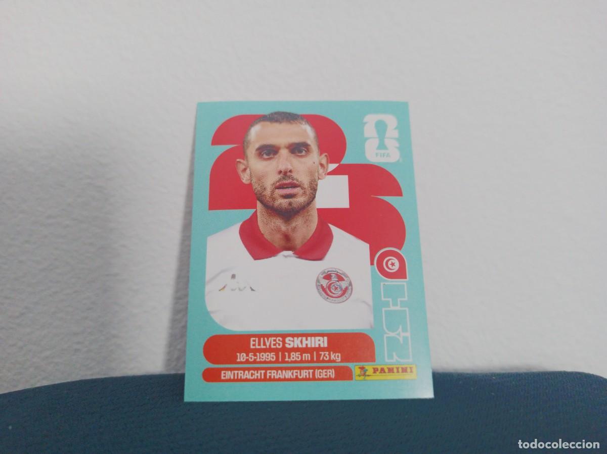 Figurine di Calcio: TUN 9 ELLYES SKHIRI TUNISIA CROMO MUNDIAL STICKERS 2026 26