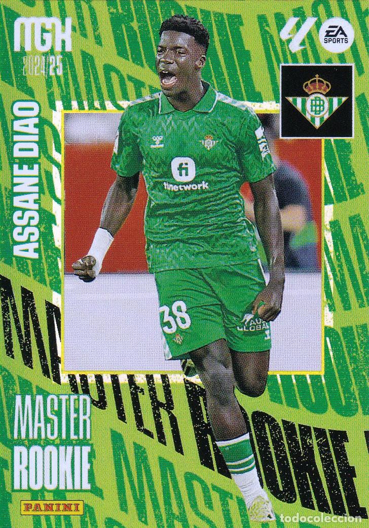 Figurine di Calcio: MGK 2024-25 * ASSANE DIAO N&ordm; 408 - MASTER ROOKIE * (NUEVO DE SOBRE) (A-3)