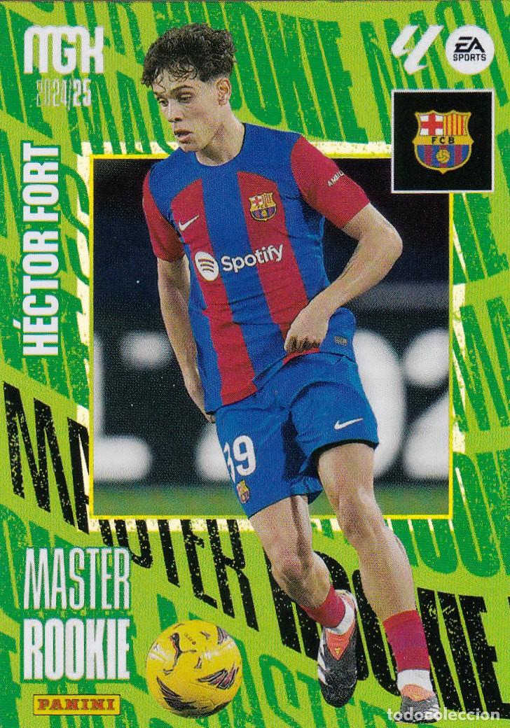 Figurine di Calcio: MGK 2024-25 * H&Eacute;CTOR FORT N&ordm; 413 - MASTER ROOKIE * (NUEVO DE SOBRE) (A-3)