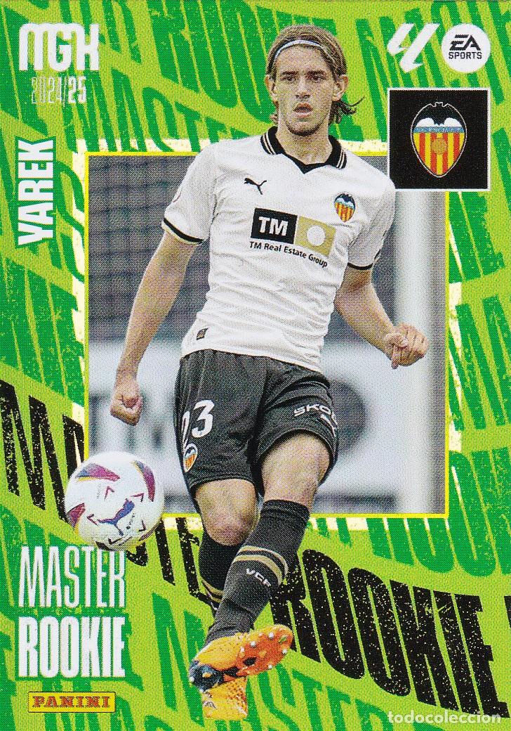 Cromos de f&uacute;tbol: MGK 2024-25 * YAREK N&ordm; 423 - MASTER ROOKIE * (NUEVO DE SOBRE) (A-3)