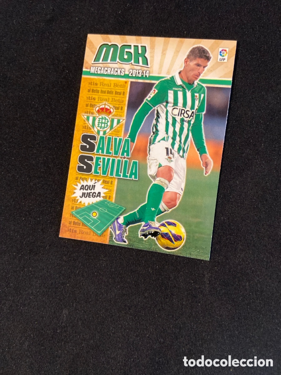 Cromos de f&uacute;tbol: SALVA SEVILLA 82 (BETIS) MEGA