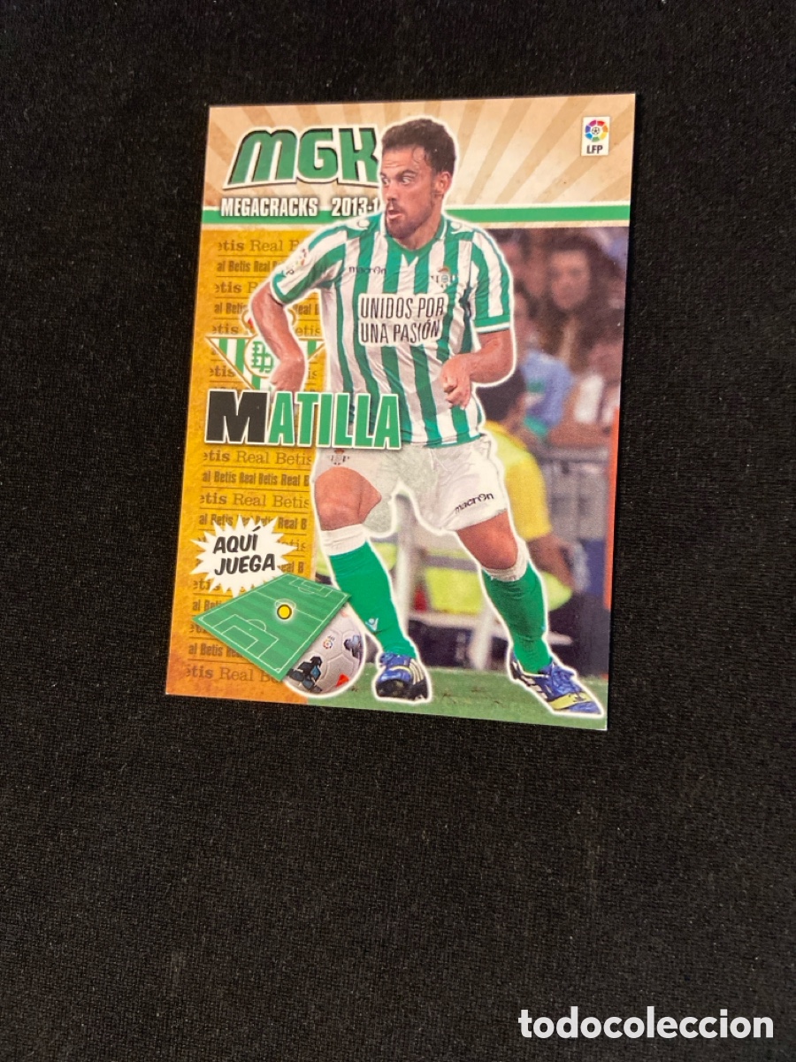 Cromos de f&uacute;tbol: MATILLA 84 BIS (BETIS) MEGA