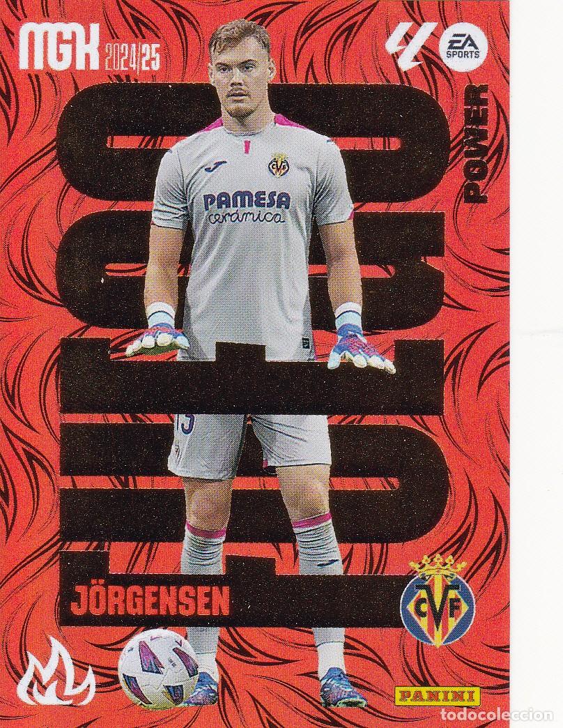 Cromos de f&uacute;tbol: MGK 2024-25 * J&Ouml;RGENSEN N&ordm; P383- POWER FUEGO* (NUEVO DE SOBRE) (A-3)