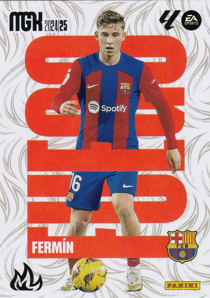Cromos de f&uacute;tbol: MGK 2024-25 * FERM&Iacute;N N&ordm; 379- FUEGO* (NUEVO DE SOBRE) (A-3)