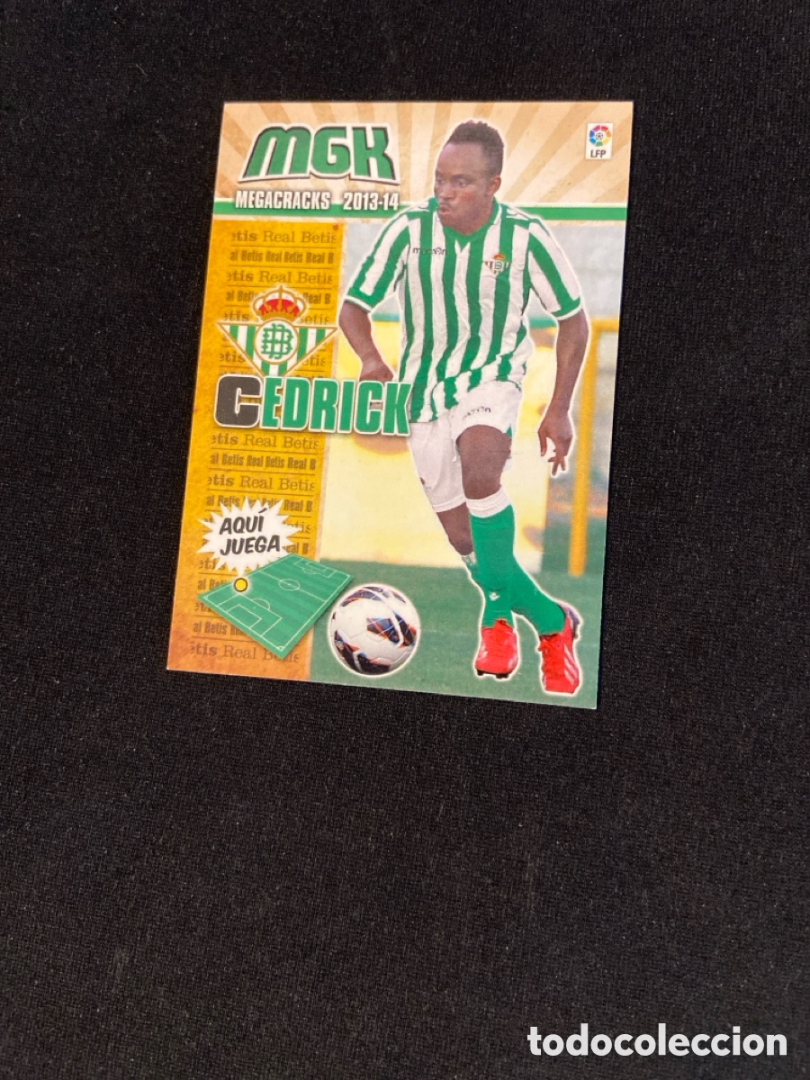 Cromos de f&uacute;tbol: CEDRICK 87 BIS (BETIS) MEGA
