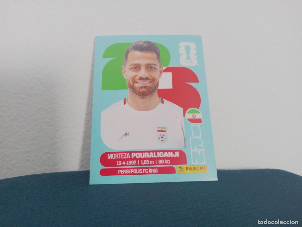 Cromos de f&uacute;tbol: IRN 3 MORTEZA POURALIGANJI IRAN CROMO MUNDIAL STICKERS 2026 26