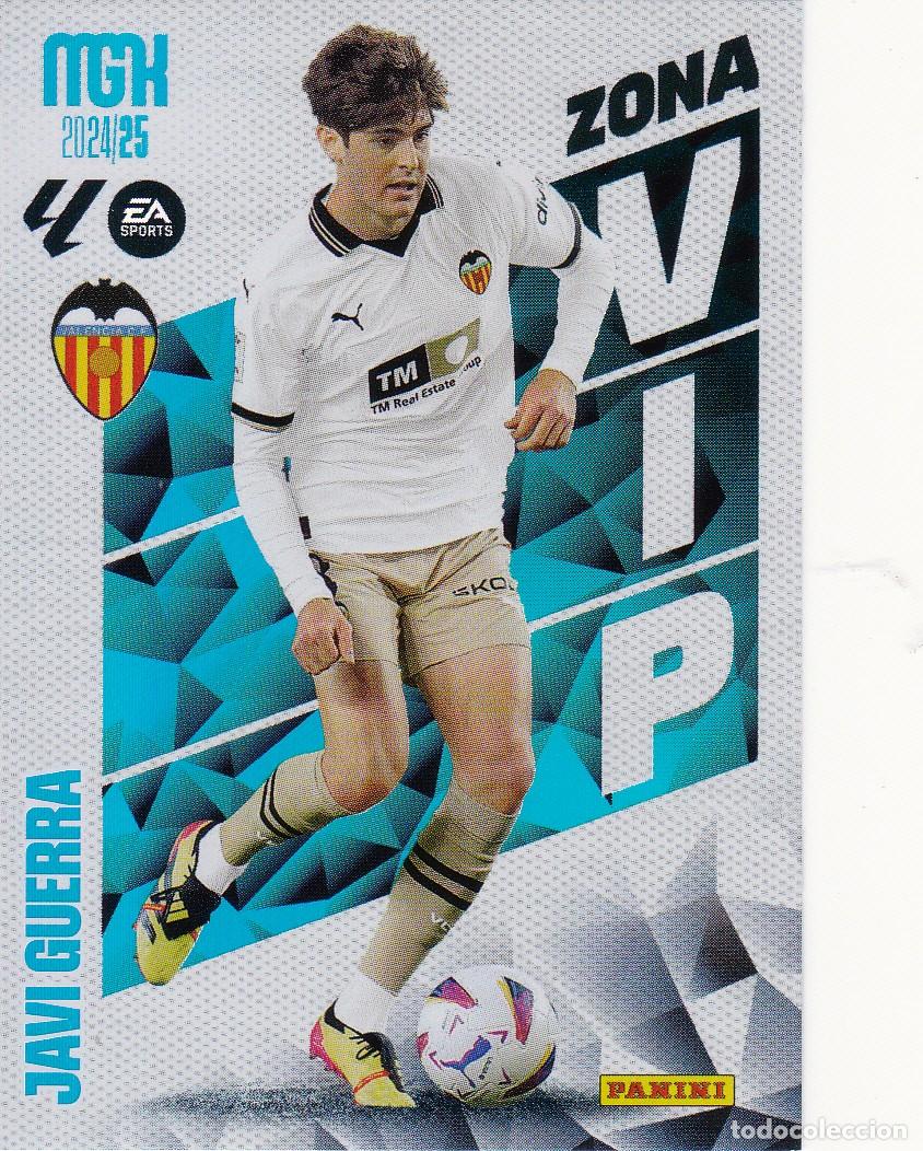 Cromos de f&uacute;tbol: MGK 2024-25 * JAVI GUERRA N&ordm; 395 - ZONA VIP * (NUEVO DE SOBRE) (A-3)