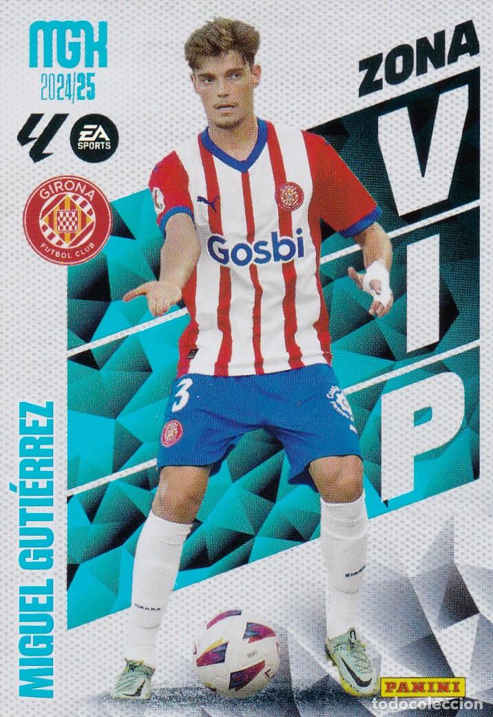 Cromos de f&uacute;tbol: MGK 2024-25 * MIGUEL GUTI&Eacute;RREZ N&ordm; 400 - ZONA VIP * (NUEVO DE SOBRE) (A-3)