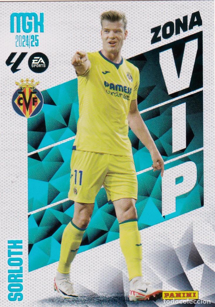 Cromos de f&uacute;tbol: MGK 2024-25 * SORLOTH N&ordm; 403 - ZONA VIP * (NUEVO DE SOBRE) (A-3)