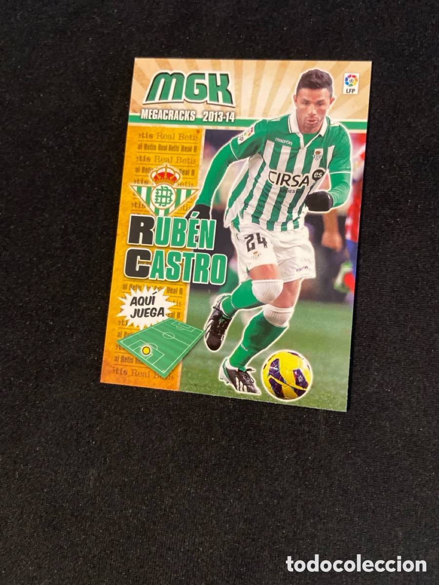 Cromos de f&uacute;tbol: RUBEN CASTRO 89 (BETIS)