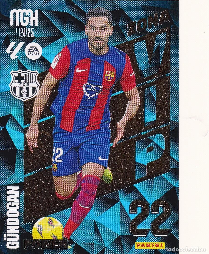 Cromos de f&uacute;tbol: MGK 2024-25 * G&Uuml;NDOGAN N&ordm; P394 - POWER ZONA VIP * (NUEVO DE SOBRE) (A-3)