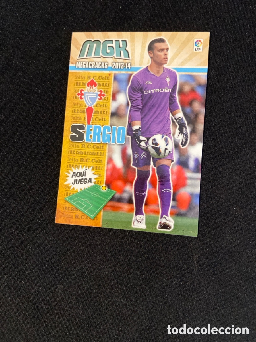 Cromos de f&uacute;tbol: SERGIO 92 (CELTA) MEGA