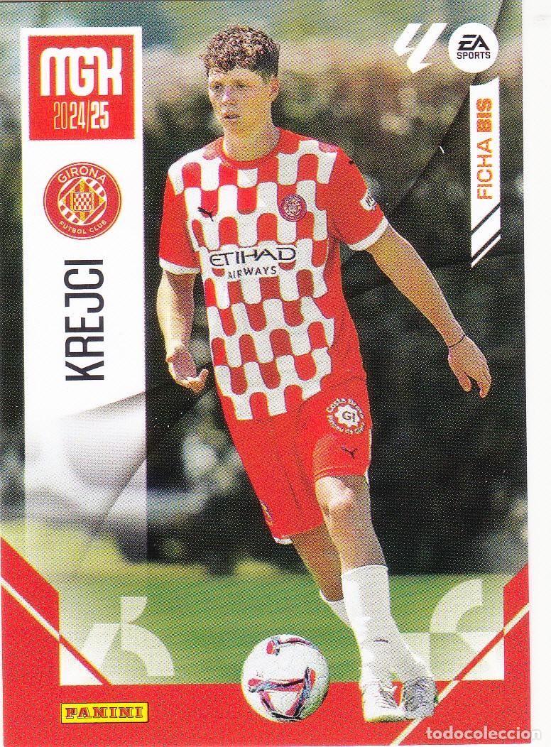 Cromos de f&uacute;tbol: MGK 2024-25 * KREJCI N&ordm; 167 BIS - FICHA BIS * (NUEVO DE SOBRE) (A-3)