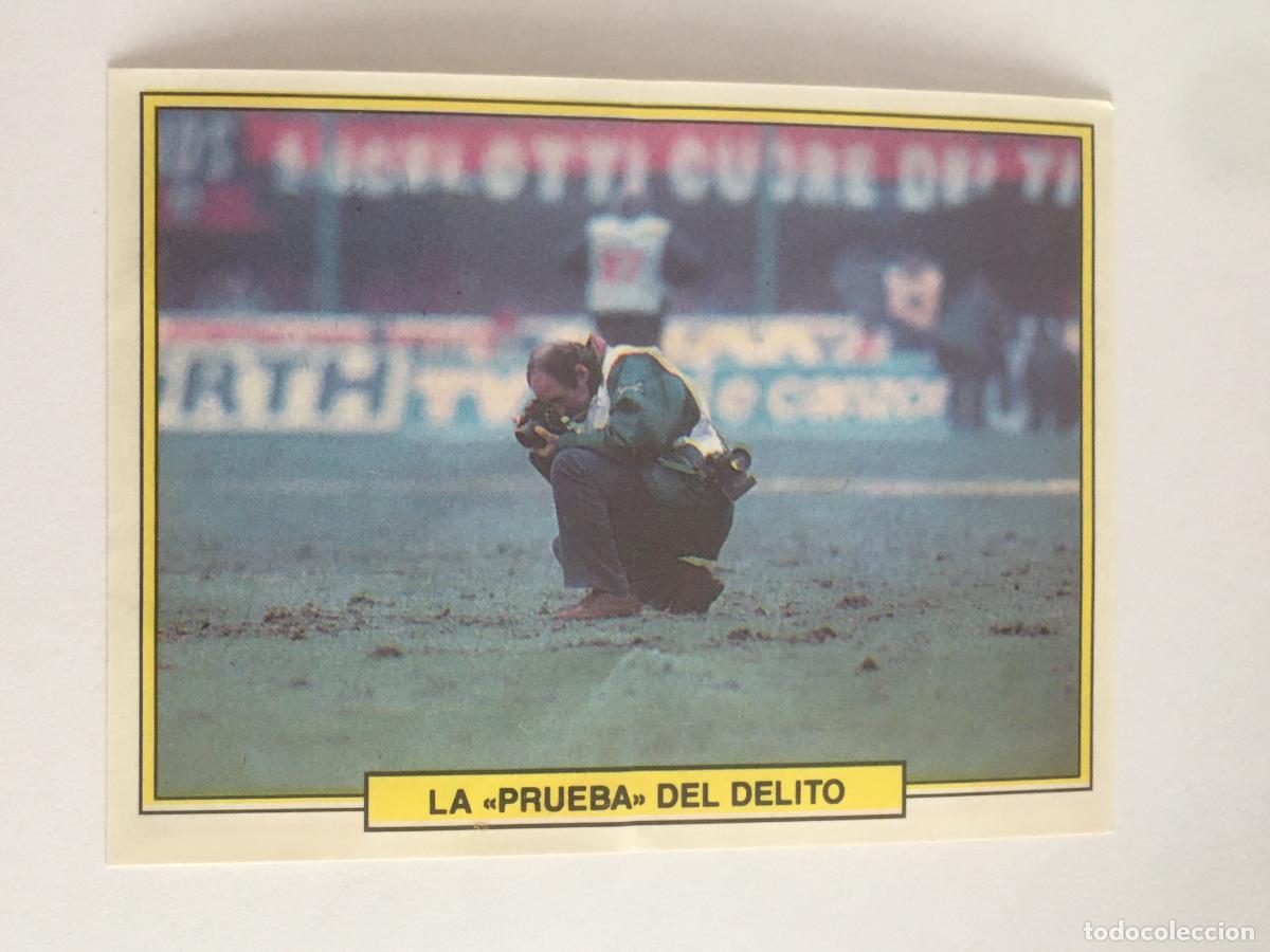 Cromos de f&uacute;tbol: lo mas divertido del futbol bimbo bony tigreton cromo n&ordm; 16 nunca pegado