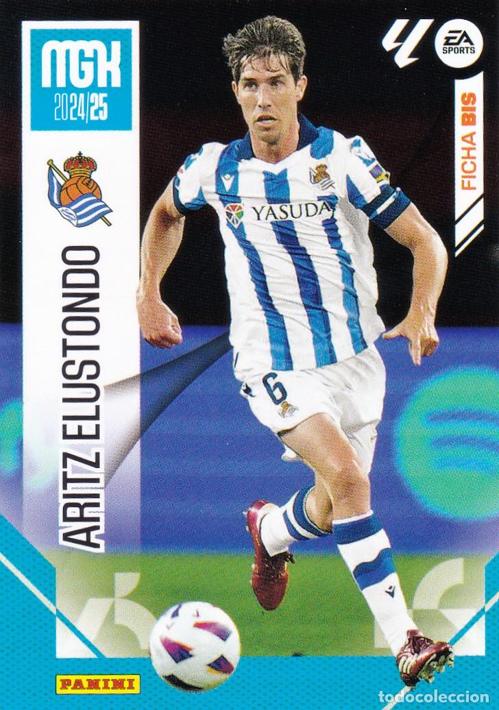 Cromos de f&uacute;tbol: MGK 2024-25 * ARITZ ELUSTONDO N&ordm; 295 BIS - FICHA BIS * (NUEVO DE SOBRE) (A-3)