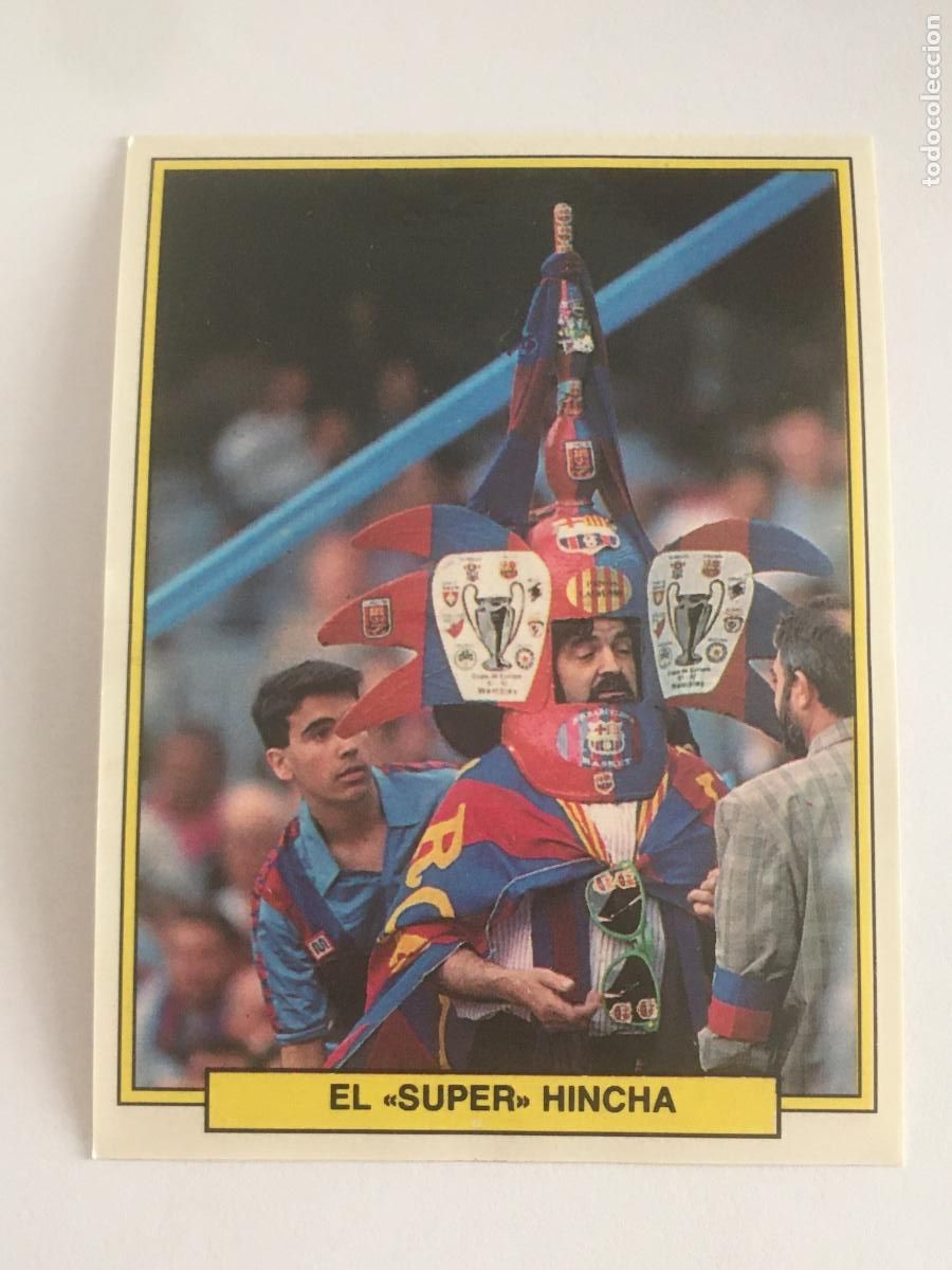 Cromos de f&uacute;tbol: lo mas divertido del futbol bimbo bony tigreton cromo n&ordm; 1 nunca pegado