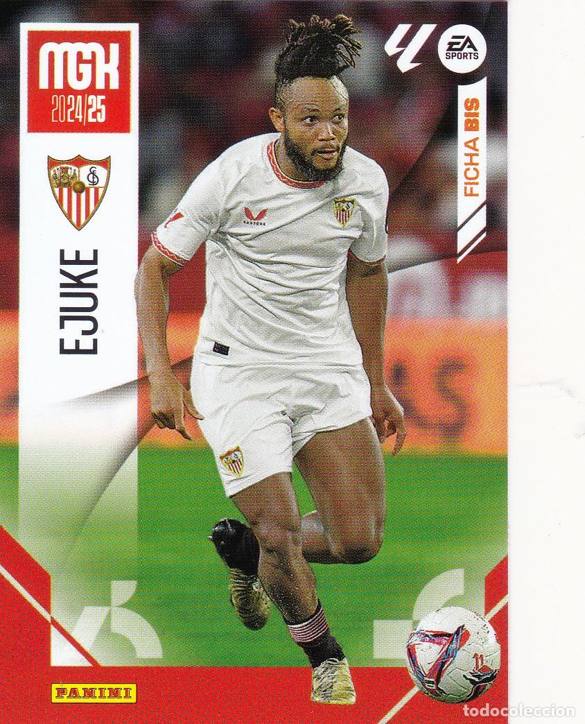 Cromos de f&uacute;tbol: MGK 2024-25 * EJUKE N&ordm; 322 BIS - FICHA BIS * (NUEVO DE SOBRE) (A-3)