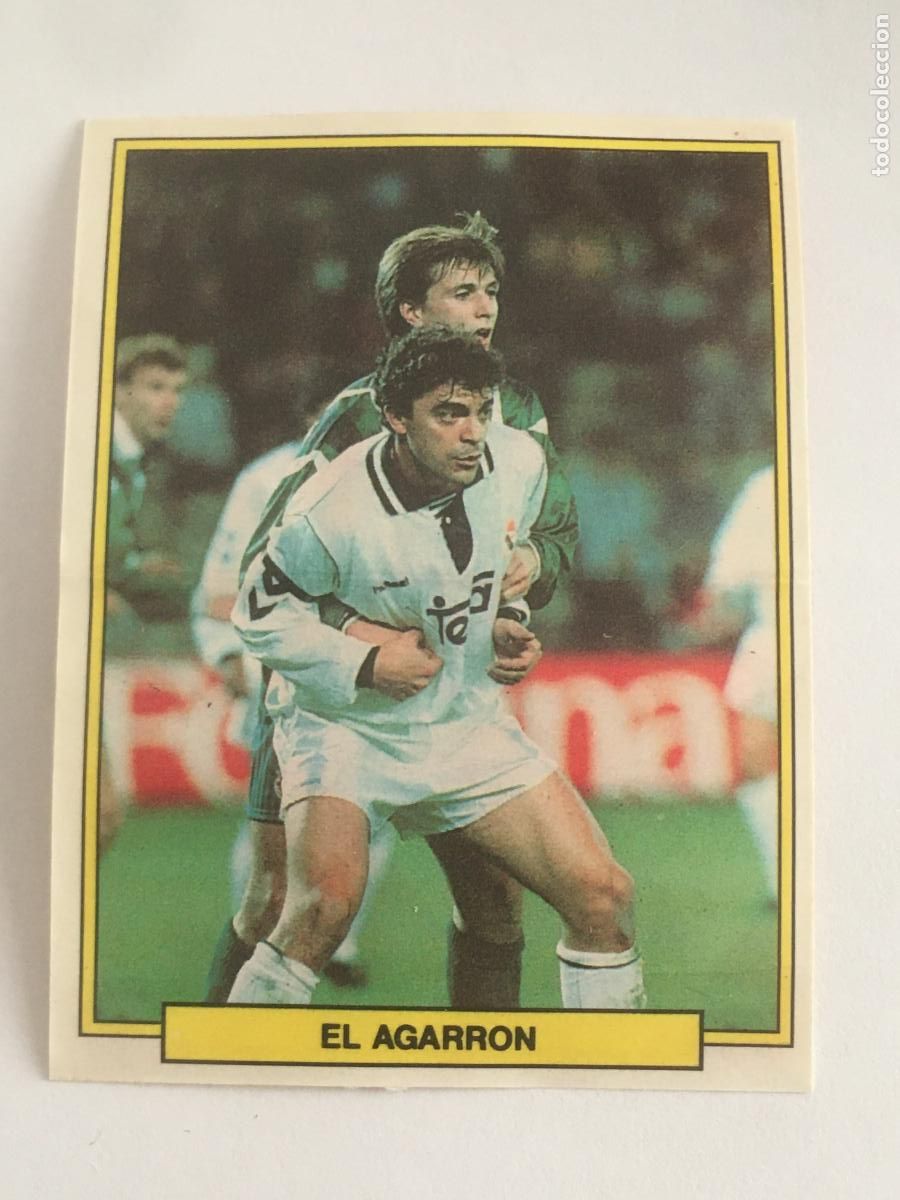 Cromos de f&uacute;tbol: lo mas divertido del futbol bimbo bony tigreton cromo n&ordm; 40 nunca pegado