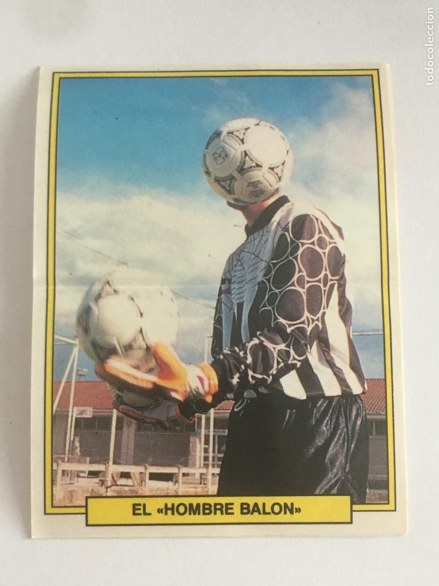 Cromos de f&uacute;tbol: lo mas divertido del futbol bimbo bony tigreton cromo n&ordm; 25 nunca pegado