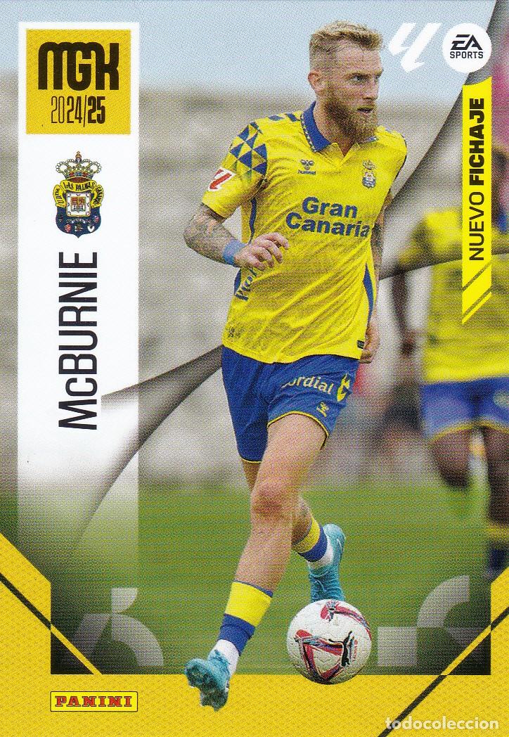 Cromos de f&uacute;tbol: MGK 2024-25 * McBURNIE N&ordm; 453 - NUEVO FICHAJE * (NUEVO DE SOBRE) (A-3)