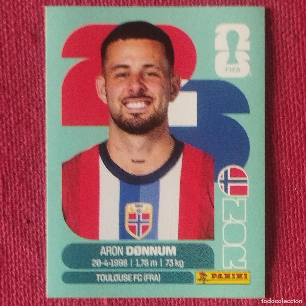 Cromos de f&uacute;tbol: ARON DONNUM - NORUEGA - NOR 17 - MUNDIAL DE FUTBOL - FIFA WORLD CUP - 2026