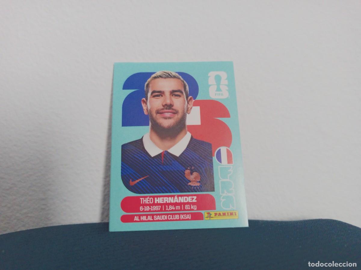 Fu&szlig;ball-Sticker: FRA 3 THEO HERNANDEZ FRANCE CROMO MUNDIAL STICKERS 2026 26
