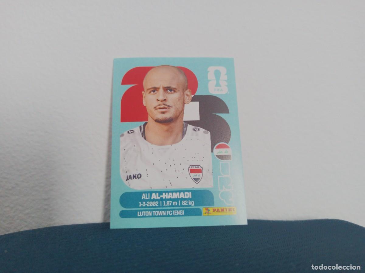 Cromos de f&uacute;tbol: IRQ 18 ALI AL-HAMADI IRAQ CROMO MUNDIAL STICKERS 2026 26