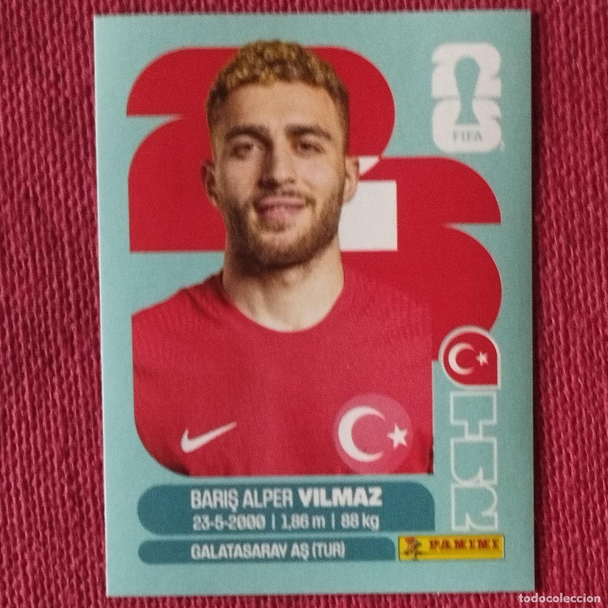 Cromos de f&uacute;tbol: BARIS ALPER VILMAZ - TURQUIA - TUR 18 - MUNDIAL DE FUTBOL - FIFA WORLD CUP - 2026