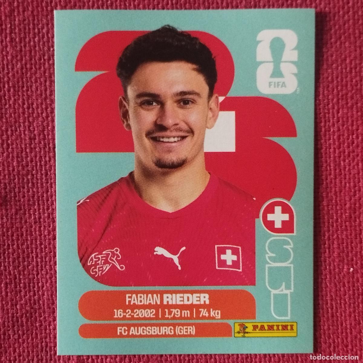 Cromos de f&uacute;tbol: FABIAN RIEDER - SUIZA - SUI 12 - MUNDIAL DE FUTBOL - FIFA WORLD CUP - 2026