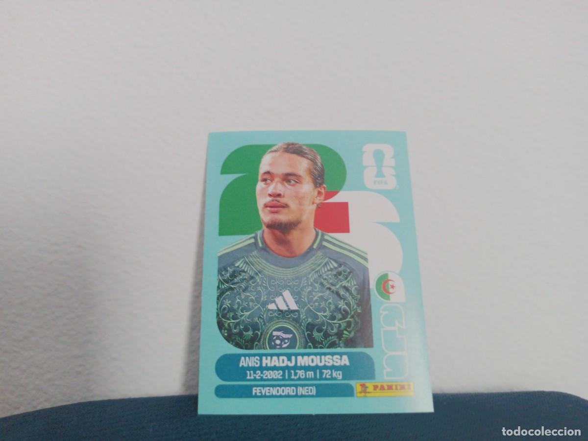 Cromos de f&uacute;tbol: ALG 17 ANIS HADJMOUSSA ALGERIA CROMO MUNDIAL STICKERS 2026 26
