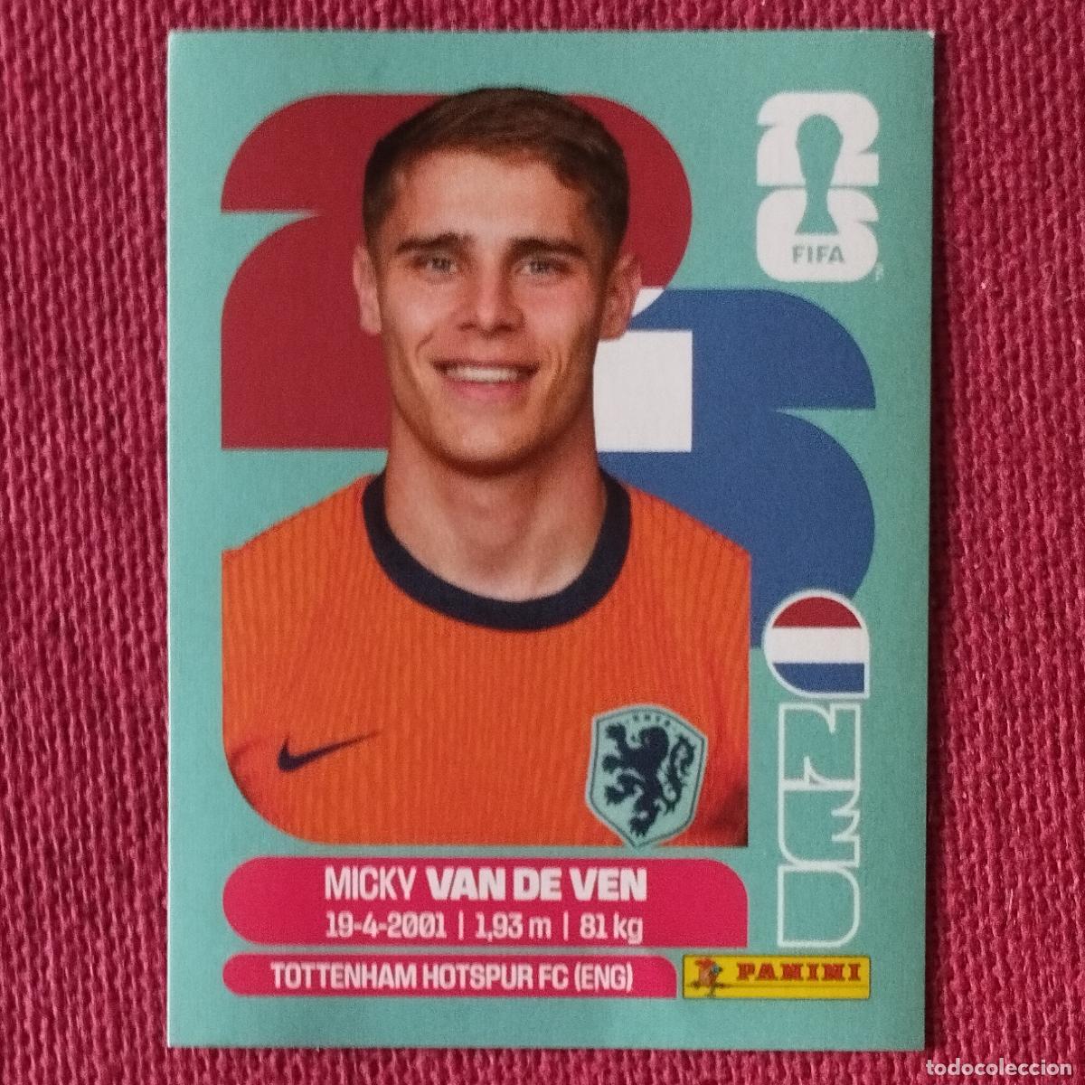 Cromos de f&uacute;tbol: MICKY VAN DE VEN - NEDERLAND - NED 4 - MUNDIAL DE FUTBOL - FIFA WORLD CUP - 2026