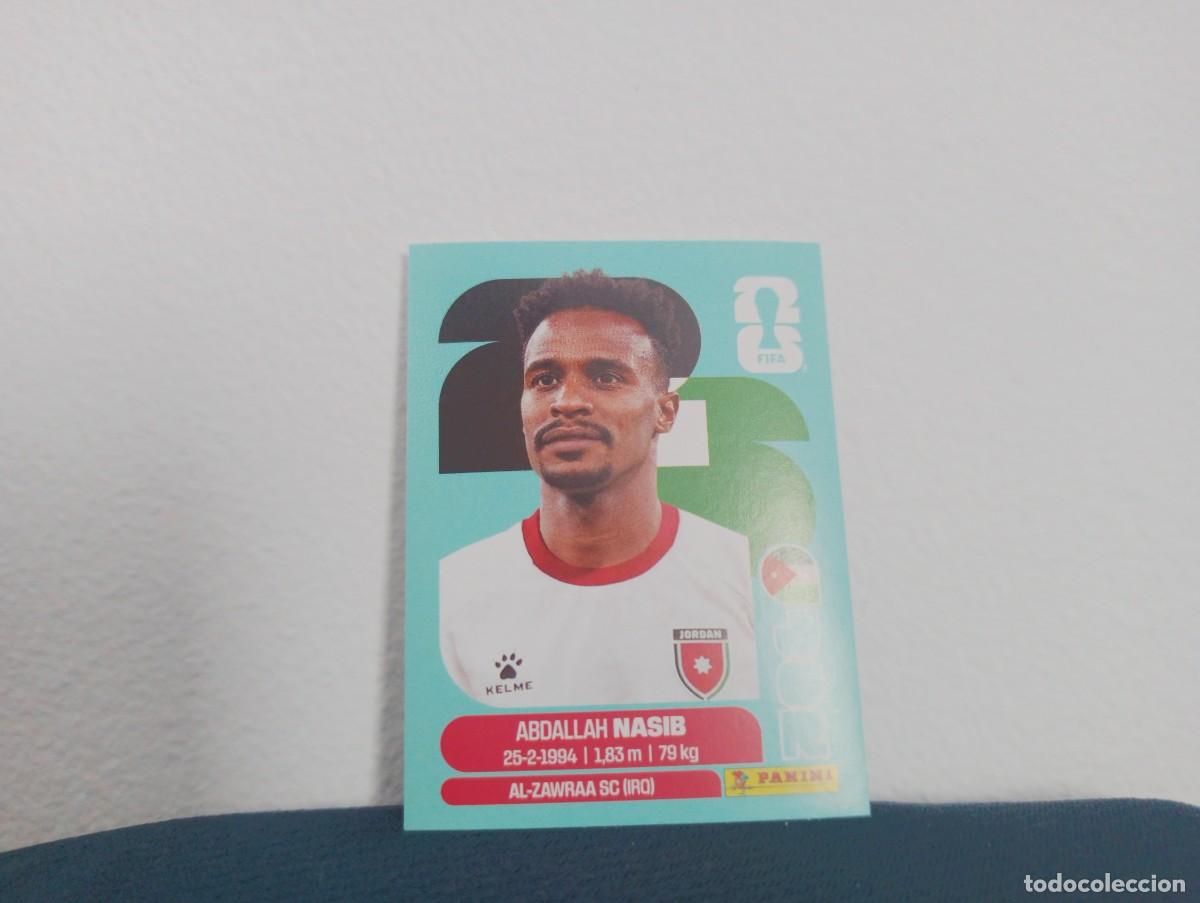 Cromos de f&uacute;tbol: JOR 6 ABDALLAH NASIB JORDANIA CROMO MUNDIAL STICKERS 2026 26