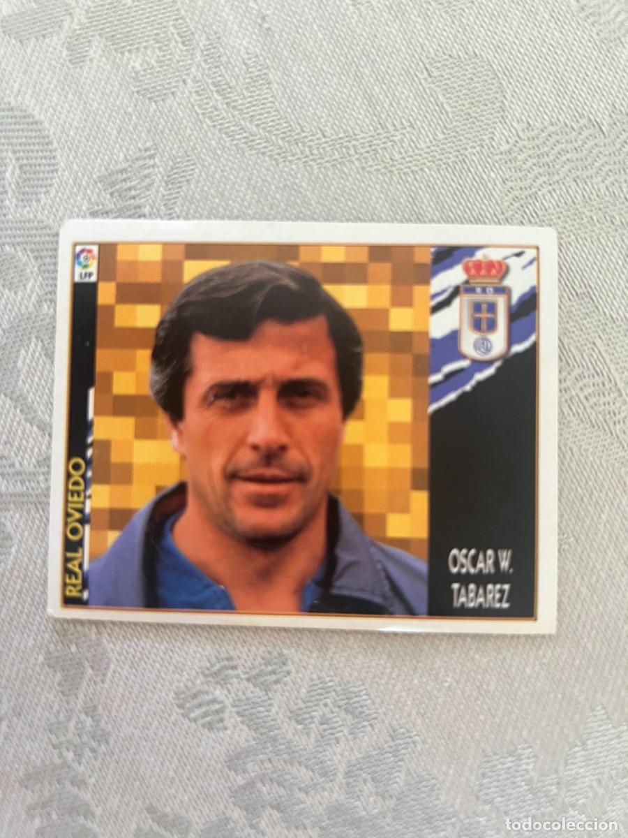 Cromos de f&uacute;tbol: OSCAR W. TABAREZ REAL OVIEDO COLOCA SIN PEGAR SIN PEGAR SIN PEGAR EDICIONES ESTE 97 98 1997 1998