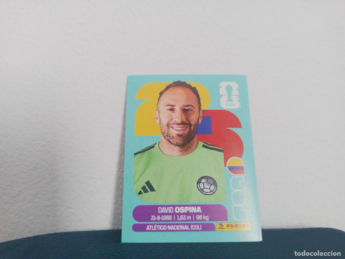 Cromos de f&uacute;tbol: COL 3 DAVID OSPINA BASE COLOMBIA CROMO MUNDIAL STICKERS 2026 26