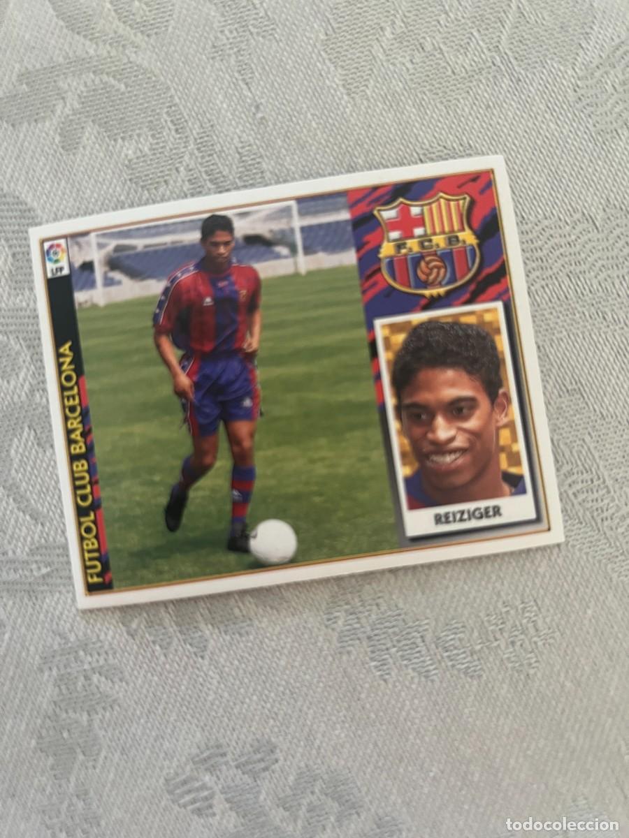 Cromos de f&uacute;tbol: REIZIGER VERSION i BARCELONA FICHAJE 9 SIN PEGAR EDICIONES ESTE 97 98 1997 1998