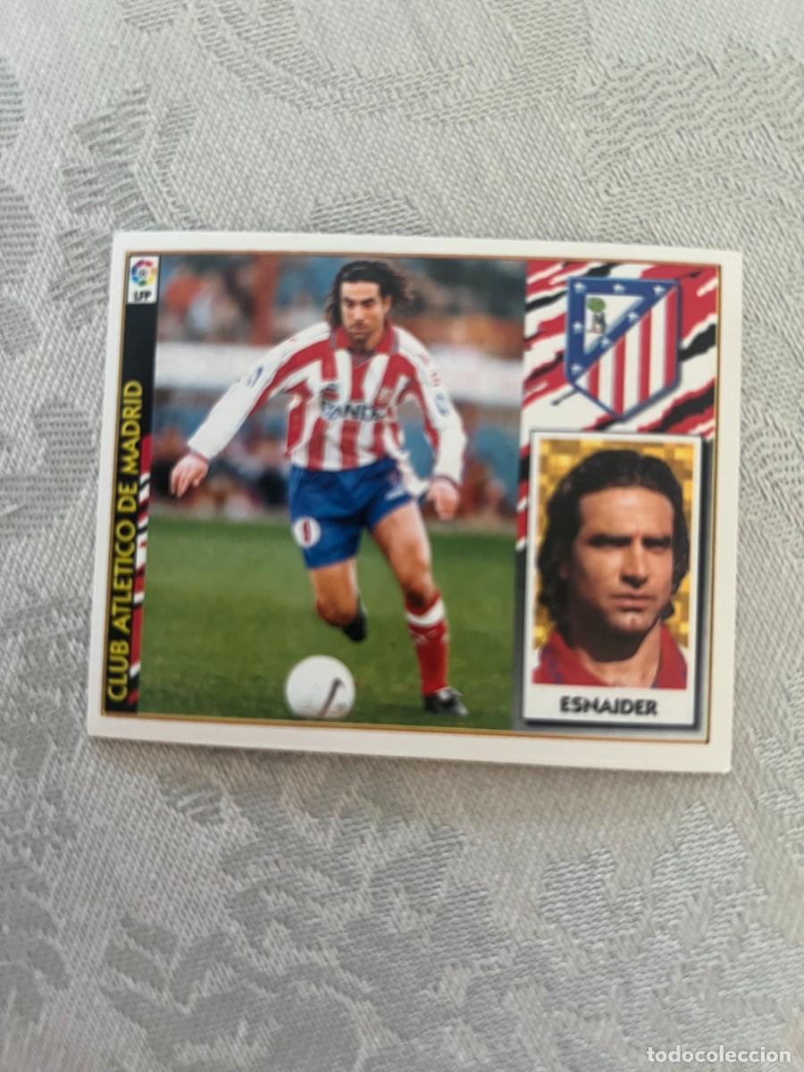 Cromos de f&uacute;tbol: ESNAIDER AT.MADRID BAJA SIN PEGAR EDICIONES ESTE 97 98 1997 1998