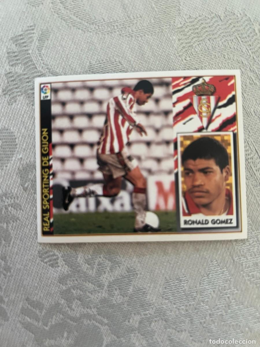 Cromos de Futebol: RONALD GOMEZ SPORTING DE GIJON BAJA SIN PEGAR EDICIONES ESTE 97 98 1997 1998