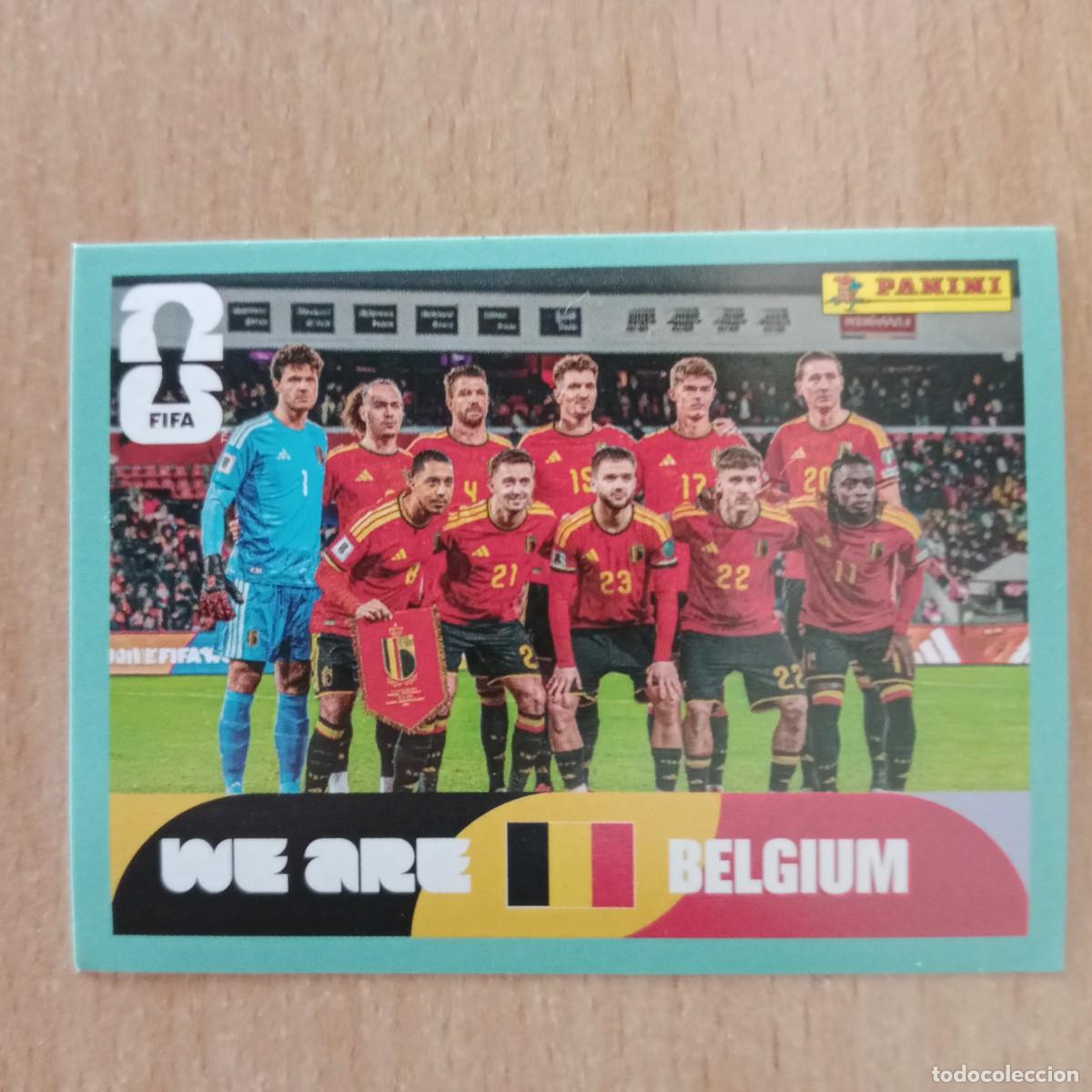 Cartes &agrave; collectionner de Football: B&Eacute;LGICA , EQUIPO , STICKER CROMO N&ordm; BEL 13 , FIFA WORLD CUP 2026 - PANINI - A&Ntilde;O 2026.