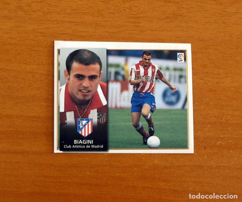 Cromos de f&uacute;tbol: Atl&eacute;tico de Madrid - Biagini - BAJA - Ediciones Este Liga 1998-1999, 98-99 - Nunca pegado